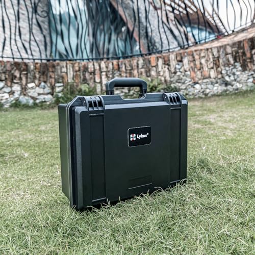 Lykus Titan AT200 Hard Case for DJI Avata 2,Goggles 3(NOT N3),FPV/Motion RC - color: Black AT200