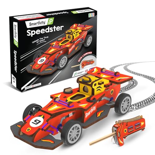 Smartivity DIY Racing Car STEM Toy for Kids 6-12 Years - style: Racing Car