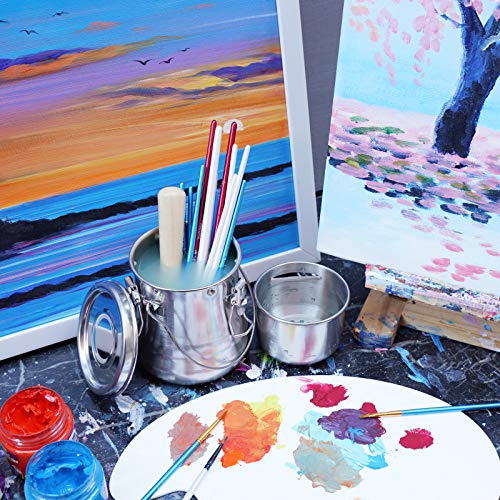 MyLifeUNIT Airtight Stainless Steel Paint Brush Cleaner, 23.7 oz/Large - size: Large