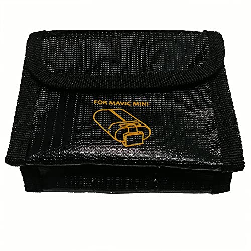 Battery Safe Bag Storage Sack Pouch Fireproof Explosion-Proof Charge Protective Guard for 3Pc Li-po Battery Protection Compatible with DJI Mavic Mini