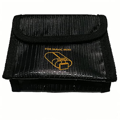 Battery Safe Bag Storage Sack Pouch Fireproof Explosion-Proof Charge Protective Guard for 3Pc Li-po Battery Protection Compatible with DJI Mavic Mini