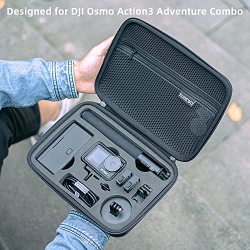 Surface-Waterproof DJI Osmo Action 6 Carrying Case,Travel Portable Bag Compatible With DJI Osmo Action 6/5 Pro/4/3 Adventure Combo
