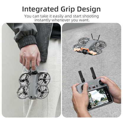 Gimbal Lens Guard for DJI Neo 2 Accessories - Gray - color: Gray