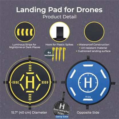 Aries 15.7" Landing Pad for Drones