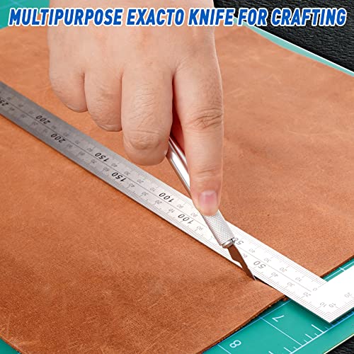 DIYSELF 100 Pack Exacto Knife Blades #16, Carbon Steel Precision Blades - style: #16