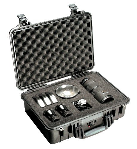 Pelican 1500 Case With Foam (Yellow) - color: Yellow, style: Single
