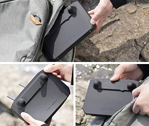 PGYTECH Huaye Waterproof Carrying Case Shock LED Propeller Guard Screen Protector Monitor Hood Compatible with DJI Mavic 2 Pro/Zoom Smart Controller (PGYTECH Protector for DJI Smart Controller)