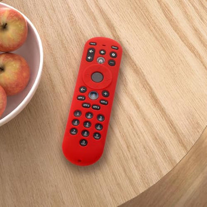 Silicone Cover for Xumo TV Remote Control RC3401/PR1,Anti Slip Sleeve Case for Pioneer Xfinity Spectrum Element Remote with Lanyard(Red) - color: Red