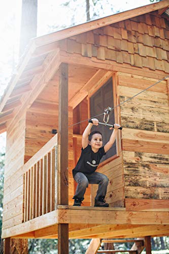 150' Rogue Zip Line Kit (One Set of Riding Gear) - size: 150'