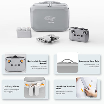 Carrying Case for DJI Neo RC N3/N2 Remote Controller, Portable Shoulder Bag