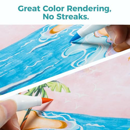Ohuhu 7"x10" Double-Sided Bleedproof Marker Pad Art Sketchbook 50 Sheets - size: 7" x 10"