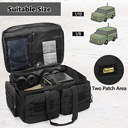 GOBUROS RC Storage Bag for 1/8 and 1/10 Car, RC Carrying Bag(Patent Design)