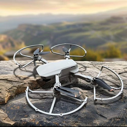 x xotic tech Propeller Guard Compatible with DJI Mini 1/Mini 2/Mini SE/Mini 2 SE/Mini 4K, Light Weight Props Guard Bumper Propellers Protector Drone Protective Safety Accessories 4Pcs