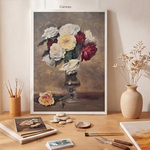 rubens Oil Paint Set 2oz 15 Colors Caroline Oil Paint for Canvas(Series B) - color: 15 Colors-B