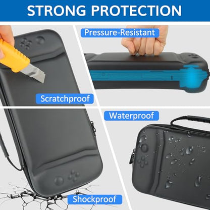 23 in 1 Accessories Family Bundle Game Kit for Nintendo Switch 2 - color: Switch 2 Kit-Orange Blue