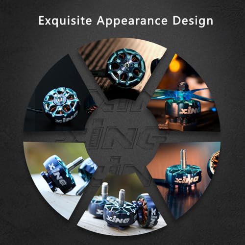 iFlight 4pcs XING2 2306 1755KV FPV Brushless Motor 6S for FPV Racing Drone Quadcopter