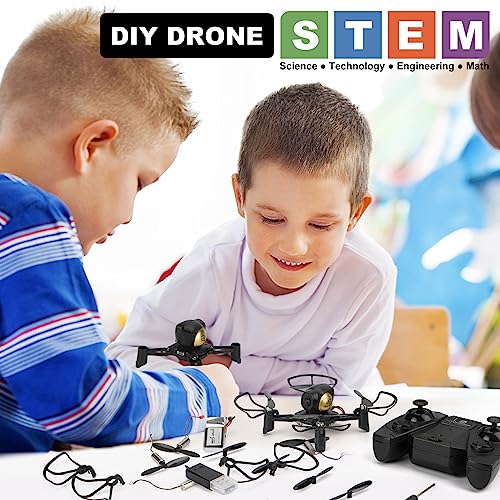GILOBABY DIY Mini Drone Kit, STEM Education RC Quadcopter for School Camps