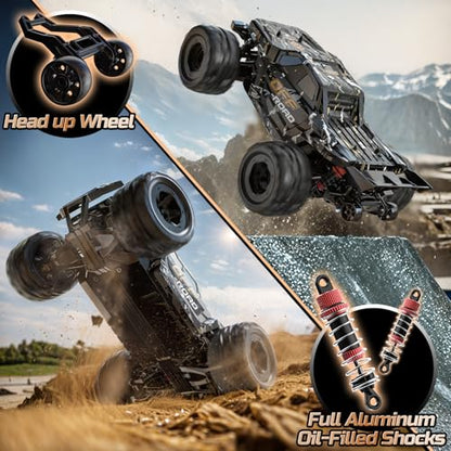 DEERC 9309E RC Cars for Adults 40KPH,All Terrain Fast Remote Control Car