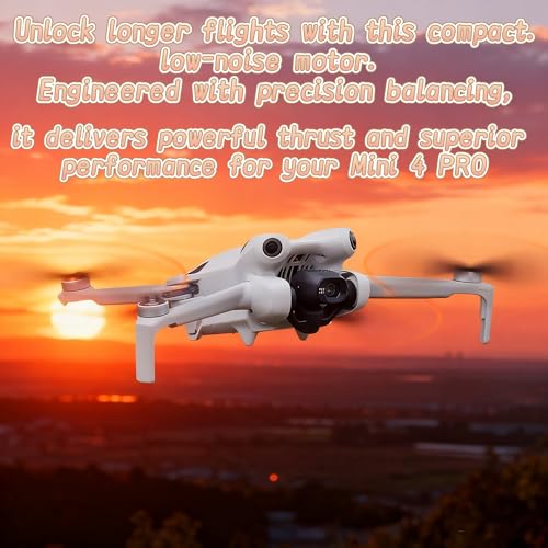 8Pcs Low-Noise Quick-Release Propellers for DJI Mini 4 Pro Propellers, Full Replacement Kit with Screws & Screwdriver, Stable Flight & Easy Installation Spare Parts