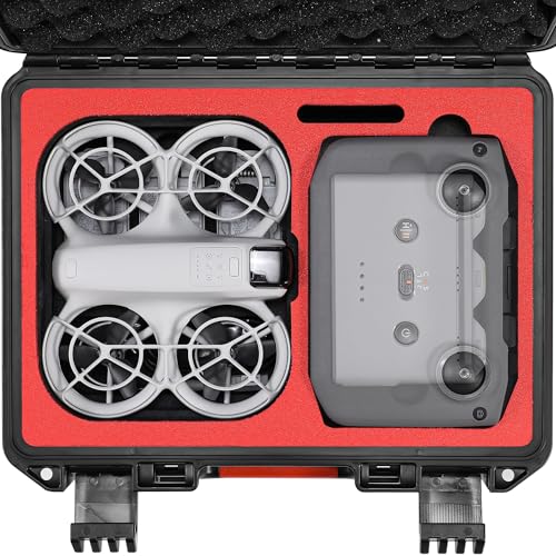 FPVtosky NEO Case (Only for Neo 1), Waterproof Travel Carrying Case for DJI NEO Fly More Combo (RC/N3 Controller), Hard Case for DJI Neo Drone Accessories