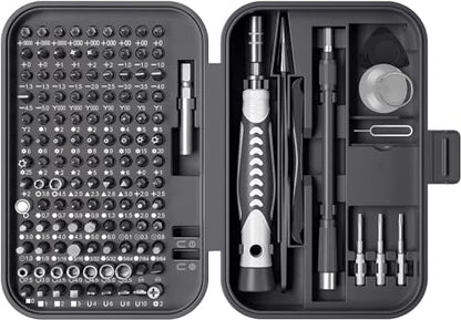 Precision Screwdriver Set, 130 in 1 Mini Screwdriver Set Tool, Black - color: Black, size: 130