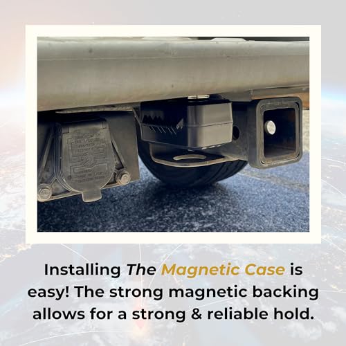 Water Resistant Tough Magnetic Case - for Tiny Magnetic GPS Tracker - GPS Tracker not Included