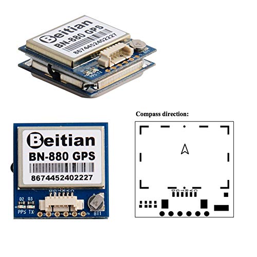 BN-880 GPS Receiver Compass Module Glonass Beidou NMEA0183 9600bps
