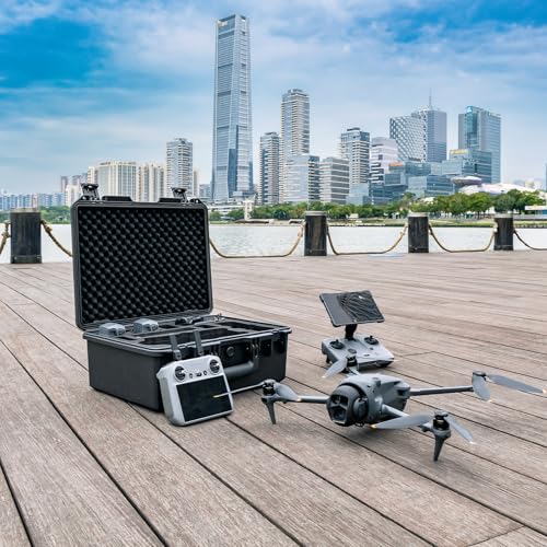 Lykus Titan M400 Hard Case for DJI Mavic 4 Pro and DJI RC Pro 2/RC2 - color: Black