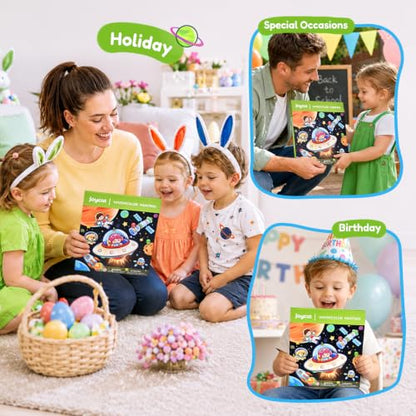 JoyCat Paint with Water Coloring Books for Toddlers (Space) - style: Space