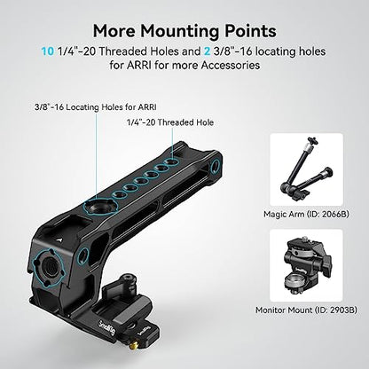 SmallRig Lightweight NATO Top Handle for DSLR Camera Cage - 4345