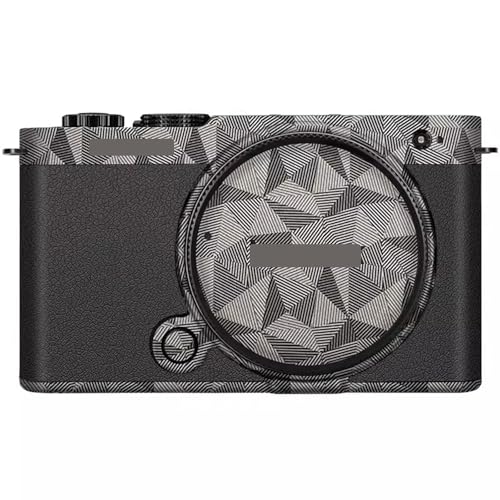 Camera Skin Wrap Anti-Scratch Sticker Coat Vinly Protective Film Body Protector Decals Cover for Panasonic Lumix S9 S 9(Triangle Titanium) - color: Triangle Titanium