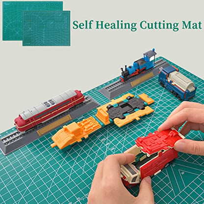 TORMEN Self-Healing Cutting Mat, Double-Sided Rotary Mat 11.81 in x8.66 in