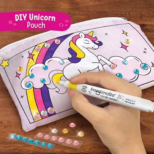 Imagimake Princess Craft Kit, 10 Mess-Free Creative Activities for Girls - style: Princess Craft Kit