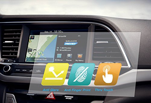 Universal Trimmable Screen Protector for All Smart Navigation (3-Pack), Anti-Glare and Anti Finger Print, 8 x 7 inches
