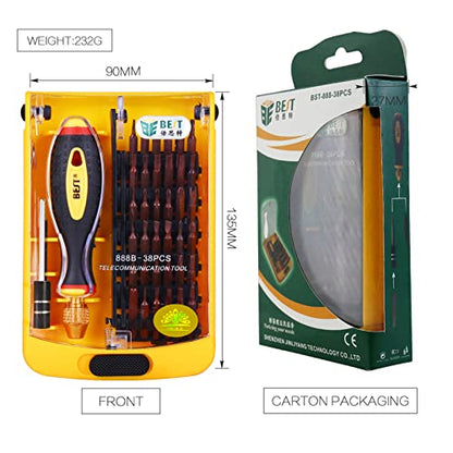 BST-888B Strong Magnetic Precision Screwdriver Set for Computer Laptop Repairing-LEAN ON US