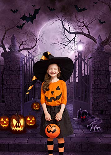 5X7FT Halloween Theme Pictorial Cloth Customized Photography Backdrop Background Studio Prop TP262A - size: 5'x7'