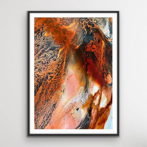 KAMENSKAYA Delaminating Alcohol Ink Set 'Volcano', 8 x 1 fl oz - color: Volcano