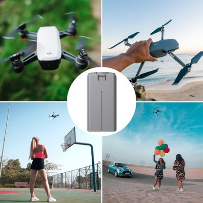 2-Pack 2400mAh High-Capacity Battery for DJI Mini 4K/2/2 SE/SE – Smart Chip, Overcharge & Short-Circuit Protection, Extended Flight Time for Mini 2 Series Drones