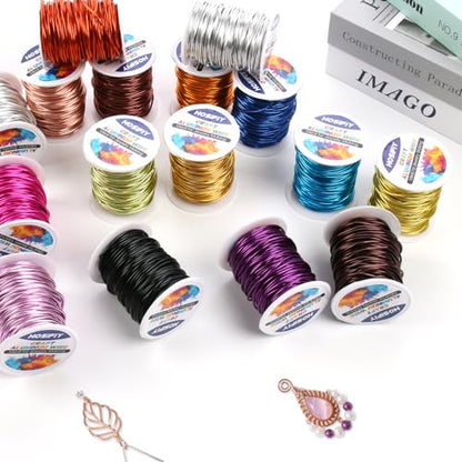 8 Gauge Aluminum Craft Wire for Jewelry Making-Dark Coffee 32 feet - color: Dark Coffee, size: 8Gauge 32FT