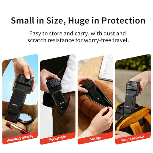 Gimbal Protector for DJI Osmo Pocket 4, Gimbal Cover Protective Hard Case Accessories for DJI Osmo Pocket 4, One-piece Flip, Anti-Scratch, Drop-Proof