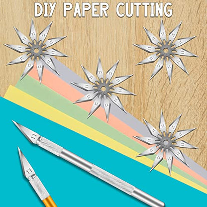 JETMORE 120 Pack Exacto Knife Blades 11, Hobby Knife Blades for Crafting - size: 120 Pack