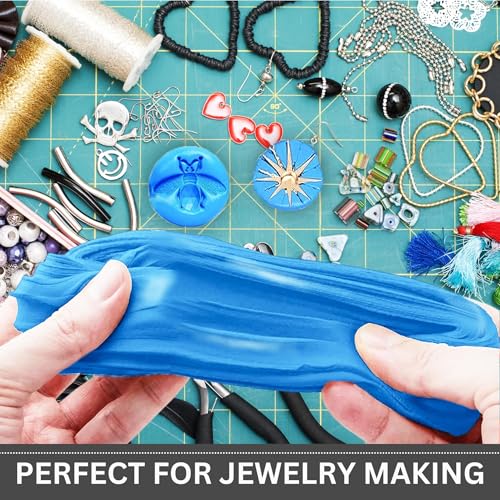 Mold Putty Silicone Mold Making Kit, Super Easy 1:1 Mix Putty, 7/8 Lb (400 Grams), Makes Strong Reusable Silicone