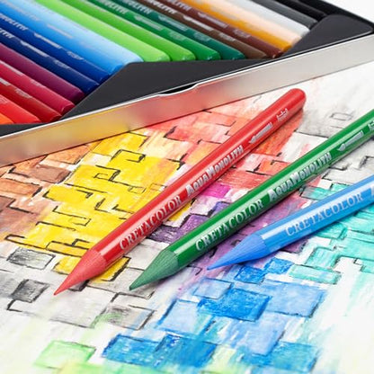 Cretacolor Aqua Monolith Watercolor Pencil Set, 24 Stk, Multi - style: Set of 24