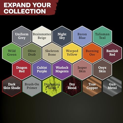 The Army Painter, Warpaints Fanatic Most Wanted Paint Set, 22 x 18 ml