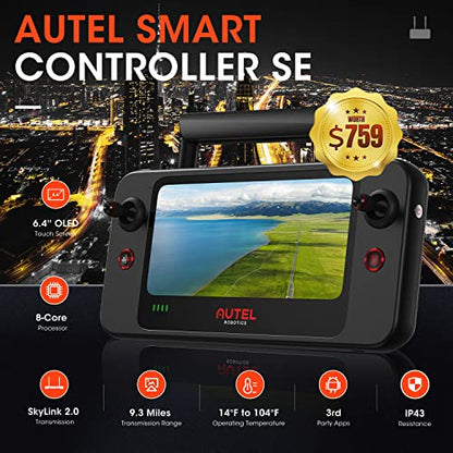 Autel Robotics EVO 2 Pro V3 w/Son-y 1" CMOS Sensor & 6K HDR Video - color: Gray