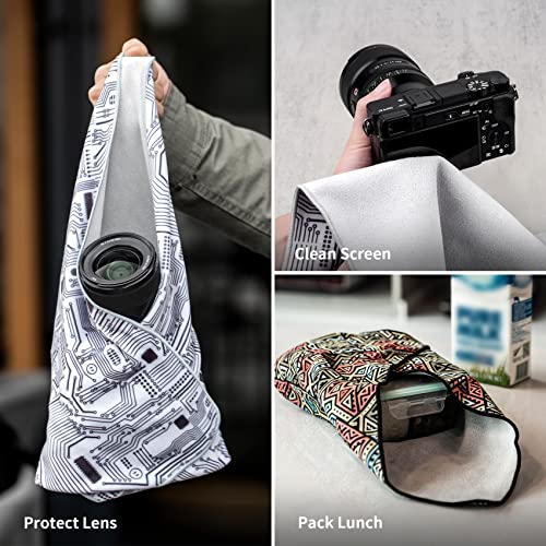 PGYTECH Protective Wrap, Anti-Scratch Lens Camera Wrap Cloth Lens Protector - color: Geek, size: 17.7 x 17.7 inch