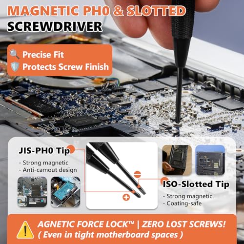 167 Pcs Computer Screw Kit, M.2 NVMe SSD Screws Set - color: 160Pcs Silver Pc Screws