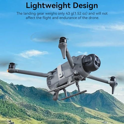 Mavic 4 Pro Landing Gear - Foldable Landing Legs Quick Release Height Extension Kit for DJI Mavic 4 Pro Drone Accessories