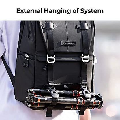 K&F CONCEPT Camera Backpack, 20L Camera Bags for Photographers - color: 02-black