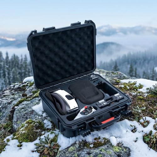 FPVtosky Hard Case for Antigravity A1, Waterproof Protective Storage Bag, Accessories Fit Drone, Batteries & RC Gear [Case ONLY]